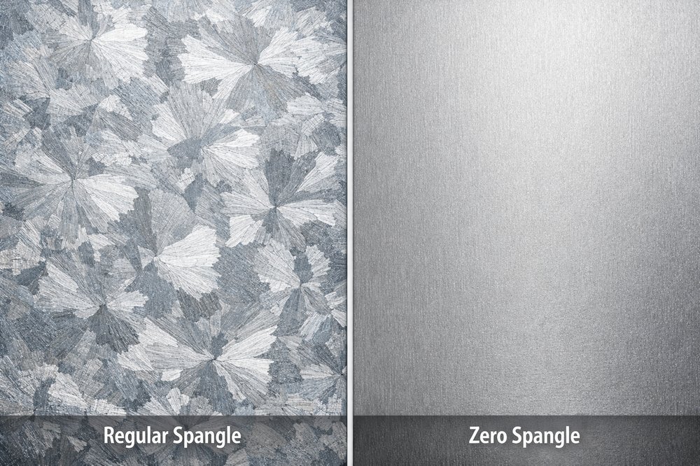 Regular Spangle vs. Zero Spangle Galvanized Steel Coils in Roll Forming: Crucial Differences for Quality Output