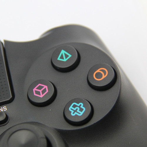 Controlador PS4, Gamepad Bluetooth Six Axies DualShock 4 Controlador inalámbrico para PlayStation 4 Panel táctil Joypad con doble vibración, Manera instantáneamente oportuna para compartir Joystick