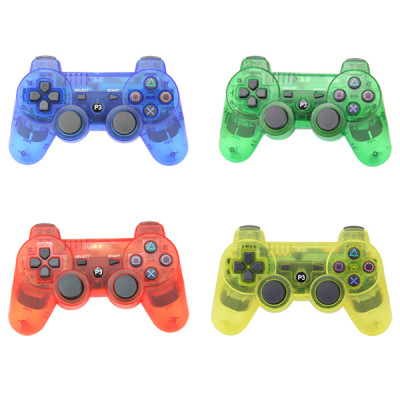 توفر وحدة التحكم DualShock 3 اللاسلكية بتقنية البلوتوث لنظام PlayStation 3 تجربة لعب أكثر سهولة مع مستشعرات الضغط بأربعة ألوان