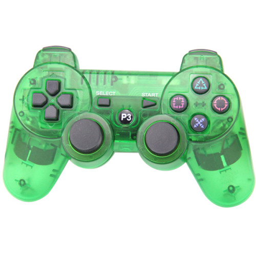 El controlador bluetooth inalámbrico DualShock 3 para el sistema PlayStation 3 brinda la experiencia de juego más intuitiva con sensores de presión Four Colors