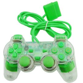 El controlador con cable PS2 para el adaptador de PlayStation 2 incluye para PC Win (7/10) Vibration Gamepad Joypad Six Colors