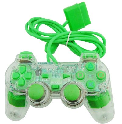 Проводной контроллер PS2 для адаптера PlayStation 2 включает в себя для ПК Win (7/10) Vibration Gamepad Joypad Six Colors
