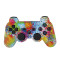 PS3 Controller, Wireless Bluetooth Gamepad PS3 Games Remote Control   with USB Charger Cable New Upgrade Version  Five Colors