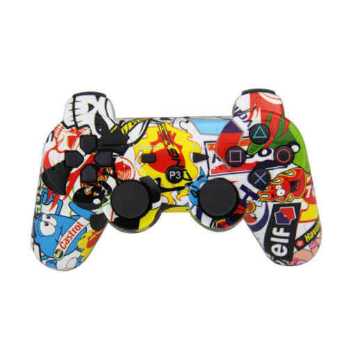 PS3 Controller, Wireless Bluetooth Gamepad PS3 Games Remote Control with USB Charger Cable New Upgrade Version  Three Colors