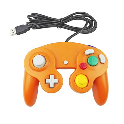 Gamecube Controller,Classic Gamecube USB Wired Controller Play on PC and Mac  Three Colors
