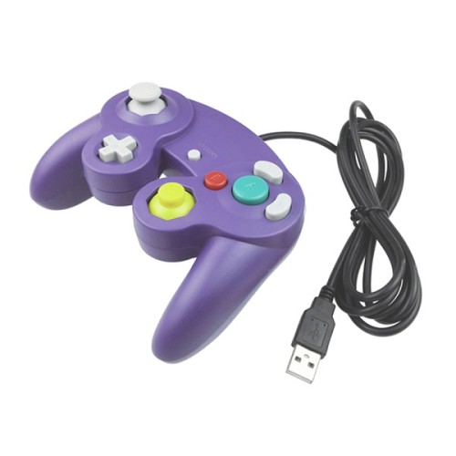 Gamecube Controller, Classic Gamecube USB Wired Controller Play en PC y Mac Three Colors