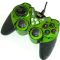 Game Controller, USB Dual Shock Wired Joystick Gamepad for PC Computer Laptop Window 7/10  Four Colors