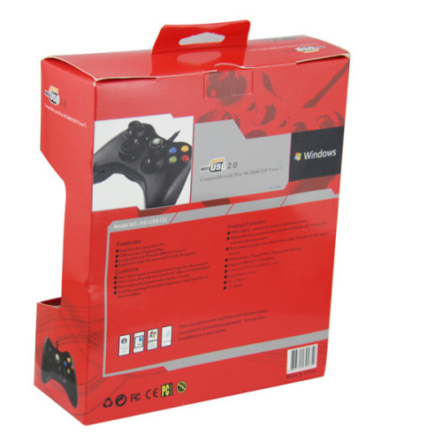 Controlador de juegos Gamepad USB con cable Hombros Botones Diseño ergonómico mejorado Joypad Gamepad Controller para Microsoft Xbox Slim 360 PC Windows 7