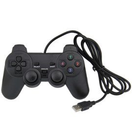 Controller di gioco, Joypad cablato USB con Gamepad Dual Shock Joystick per PC/Computer/Laptop