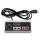 クラシック NES 用 USB コントローラー、USB ファミコン ゲーム ゲーム コントローラー ジョイパッド ゲームパッド ラップトップ コンピューター Windows PC|MAC|Raspberry Pi