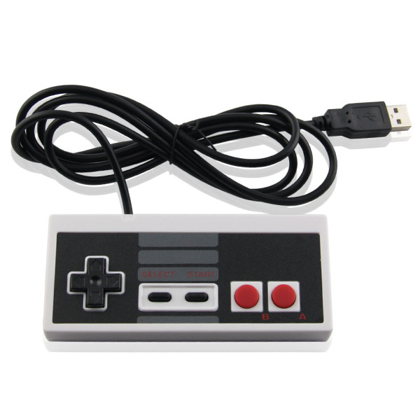 USB Controller for Classic NES, USB Famicom Game Gaming Controller Joypad Gamepad for Laptop Computer Windows PC|MAC|Raspberry Pi