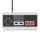 وحدة تحكم USB لـ Classic NES ، وحدة تحكم ألعاب USB Famicom Joypad Gamepad لأجهزة الكمبيوتر المحمول Windows PC | MAC | Raspberry Pi