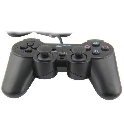 Controller di gioco, Gamepad cablato USB Unionlike, Joypad con pulsanti sulle spalle, per Microsoft Xbox 360/Xbox 360 Slim|PC Windows 7, Nero