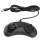 Schwarz verdrahteter USB 6-Tasten-Joypad-Griff-Controller für SEGA Genesis MD2 SR