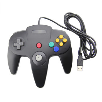 Controlador de juegos USB con cable Joypad de juegos Joystick USB Gamepad para Nintendo Gamecube para N64 64 PC para Mac Gamepad