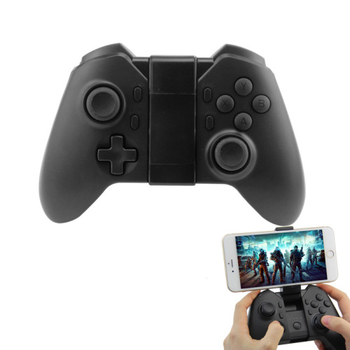 Gamepad inalámbrico Bluetooth para iOS Android PC TV Game Controller Joystick 2.4G Receptor con soporte Dos colores