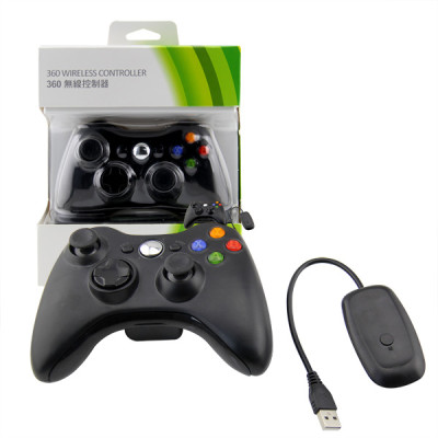 2.4G Wireless Remote Controller For Xbox 360 Computer With PC Receiver With USB Gamepad For Microsoft Xbox360 Joystick Controle neutral Packing