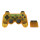 Wireless Controller Gamepad Joystick Gamepad Dual Vibration Double Controller Turbo Clear und Auto-Funktion mit kostenloser CD für PS1 PS2 PS3 Konsolen PC WIN98 ME 2000 XP VISTA WIN7 Computerspiele -Crystal Five Colors