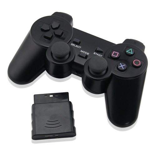 2.4g Wireless Game Pad Joysticks Gaming Controller Joypad Gamepad Console para Ps2 con Dual Shock Eight Colors