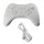Wii U Proコントローラー - ワイヤレス充電式Bluetoothデュアルアナログコントローラーゲームパッド、ニンテンドーWii U用、USB充電ケーブル付き、3色。