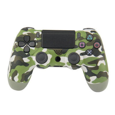 Bluetooth Wireless Controller für PS4 Vibration Joystick Gamepad PS4 Game Controller (Army Green Camouflage) US-Versionsverpackung