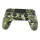 وحدة تحكم لاسلكية تعمل بالبلوتوث لجهاز تحكم ألعاب PS4 للاهتزاز عصا تحكم ألعاب PS4 (تمويه أخضر عسكري) تعبئة إصدار الولايات المتحدة