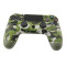 Bluetooth Wireless Controller for PS4 Vibration Joystick Gamepad PS4 Game Controller (Army green camouflage)US Version Packing