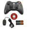 Wireless Game Pad Controller for Use With Microsoft Xbox 360 (Black)