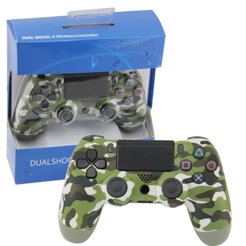 Controlador PS4, Gamepad inalámbrico Bluetooth Six-Axies Controlador DualShock 4 para PlayStation 4 Panel táctil Joypad con juego de vibración dual Control remoto Joystick Dos colores