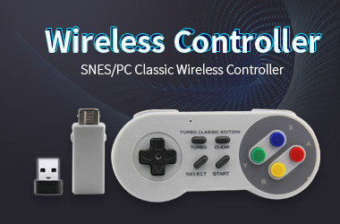 Controlador inalámbrico clásico SNES/PC