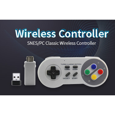 Controlador inalámbrico clásico SNES/PC