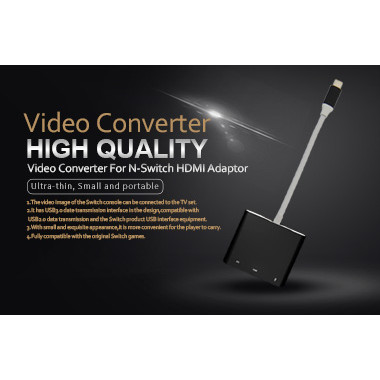 Convertisseur vidéo pour adaptateur HDMI N-Switch