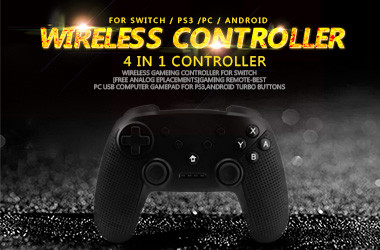 Controlador inalámbrico de juegos para Nintendo Switch|PS3|PC|Android