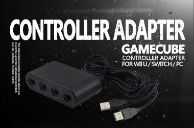 Adaptador de controlador de GameCube para Wii U/PC/Nintendo Switch