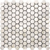 Hexagon Natural white Mother of Pearl  Mosaic Tile,Polished