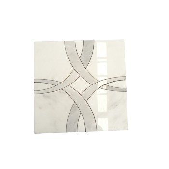 Fashion Water Jet Marble Tile,polished