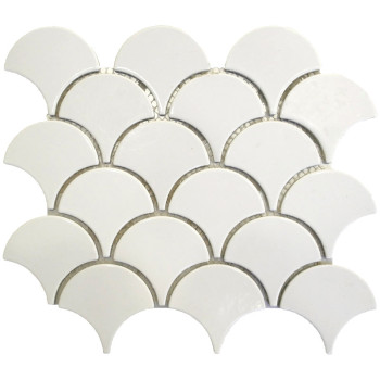 scale shape Porcelain Mosaic Tile