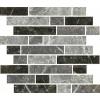 ink jet brick style fabric effect glass Mosaic Tile