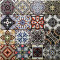 Fashion Inkjet pattrened Backsplash,Marble Mosaic Tile
