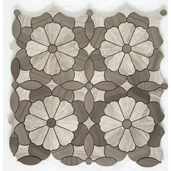 Fashion Water Jet Marble Tile,polished