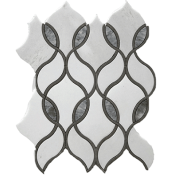 Fashion Water Jet Marble Tile,polished