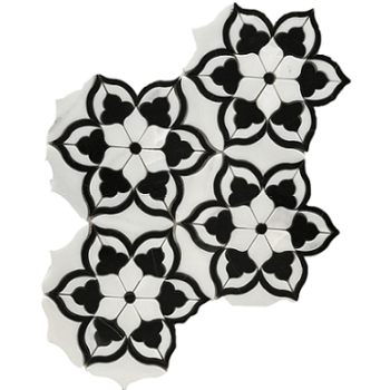 Fashion Water Jet Marble Tile,polished