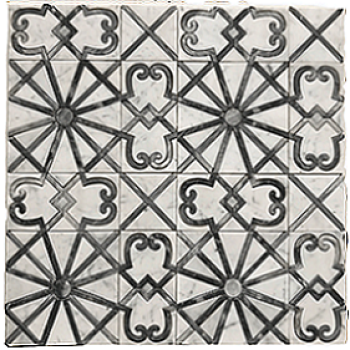 Fashion Water Jet Marble Tile,polished