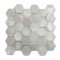 12''x 12'' Seamless Hexagon Marble Mosaic Tile