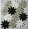 Black&White&Gray color mix Flower Marble mosaic