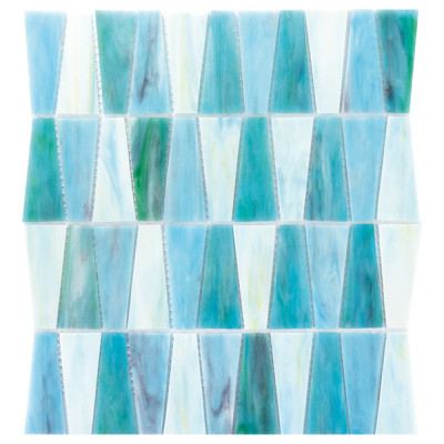 recycled glass- geometry