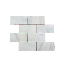 subway style marble tile