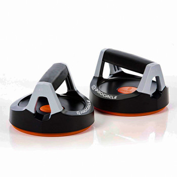 Twist Push Up Bar Handle Grips Stand with Rotating Base for Fitness Workout Home Gym