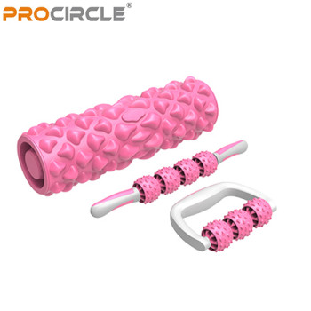 ProCircle Massage Set Massage Stick Foot Massager Foam Roller