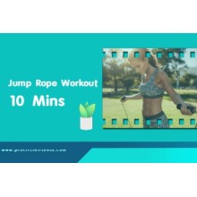 10 Minutes Jump Rope Workout to Make You Slim